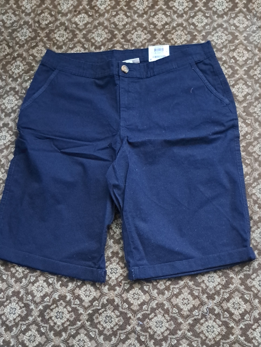 Style & Co. Men's Dark Navy Flat Front Shorts
